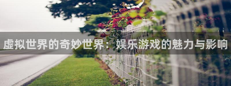 百达娱乐：虚拟世界的奇妙世界：娱乐游戏的魅力与影响